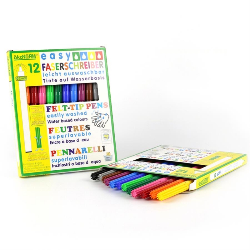 Children Crayon Pens 8 Colors 12 Colors Finger Crayon Washable for